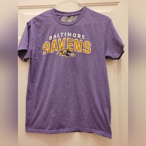 Baltimore Ravens tshirt medium purple